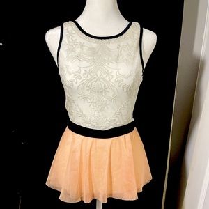 Sheer sleeveless blouse